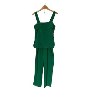 Vtg Da-Rue of California 2 Piece Set Top & Pants Kelly Green Size 10/12